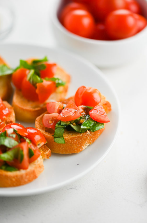 Summer Tomato Bruschetta