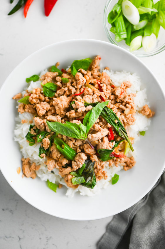 Thai Basil Pork (Pad Kra Pow)