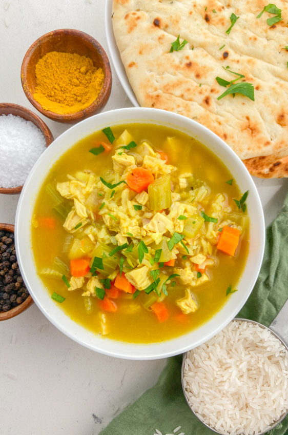Turkey Curry Soup