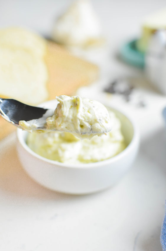 Whipped Butter with Garlic and Pepper