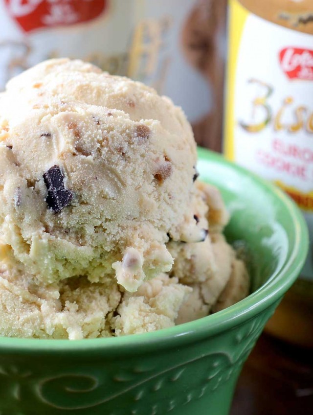 Biscoff Chocolate Chip Gelato