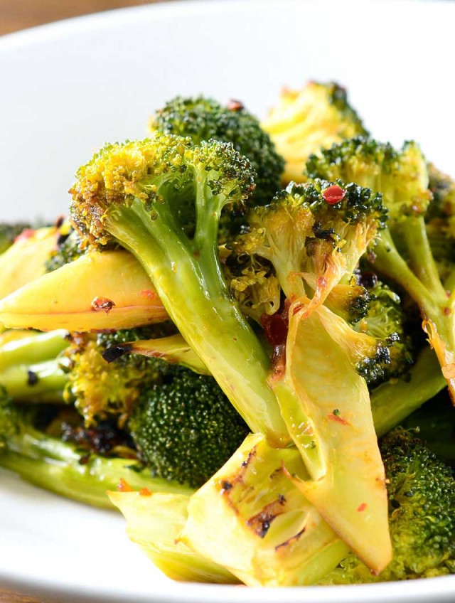 Chili Roasted Broccoli