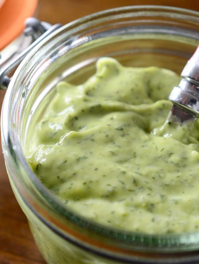 Creamy Avocado Ranch Dressing