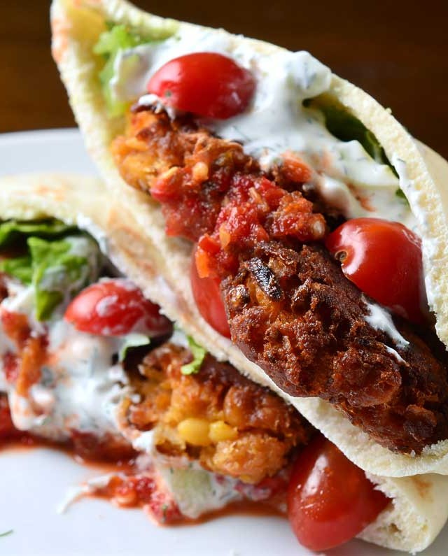 Falafel Pita Sandwich