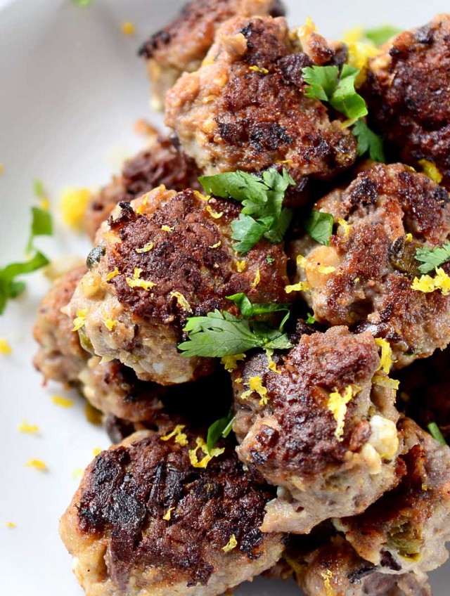 Mediterranean Lamb Meatballs
