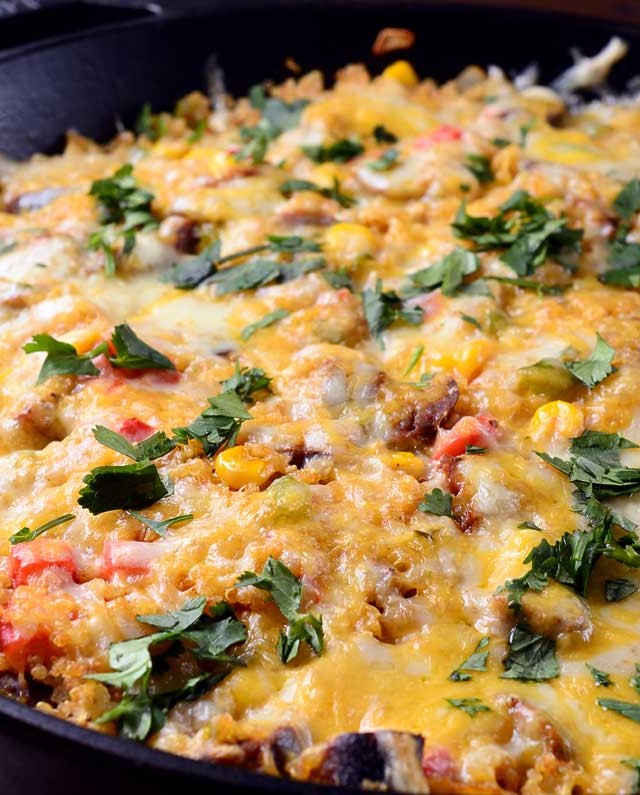 Southwestern Quinoa Casserole