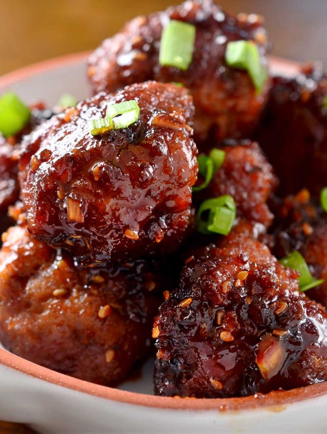 Teriyaki Turkey Meatballs