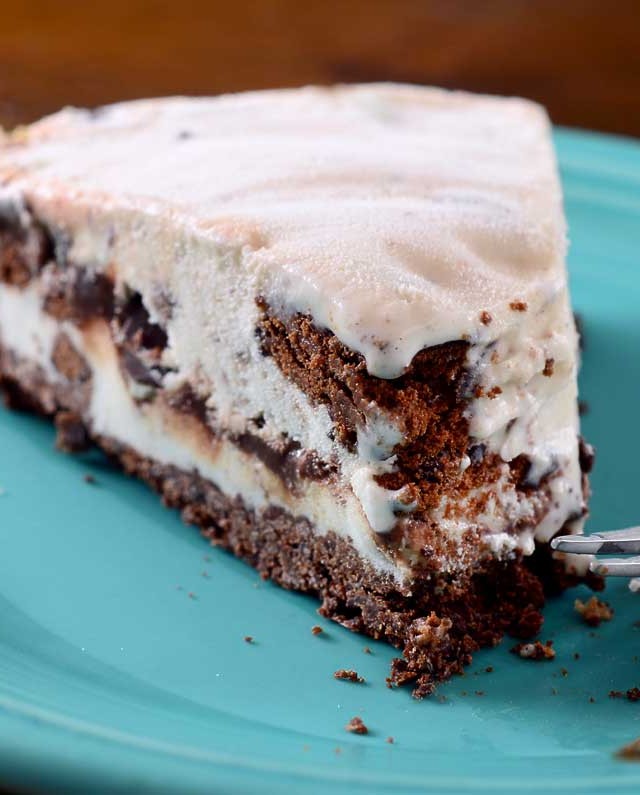 Thin Mint Ice Cream Pie