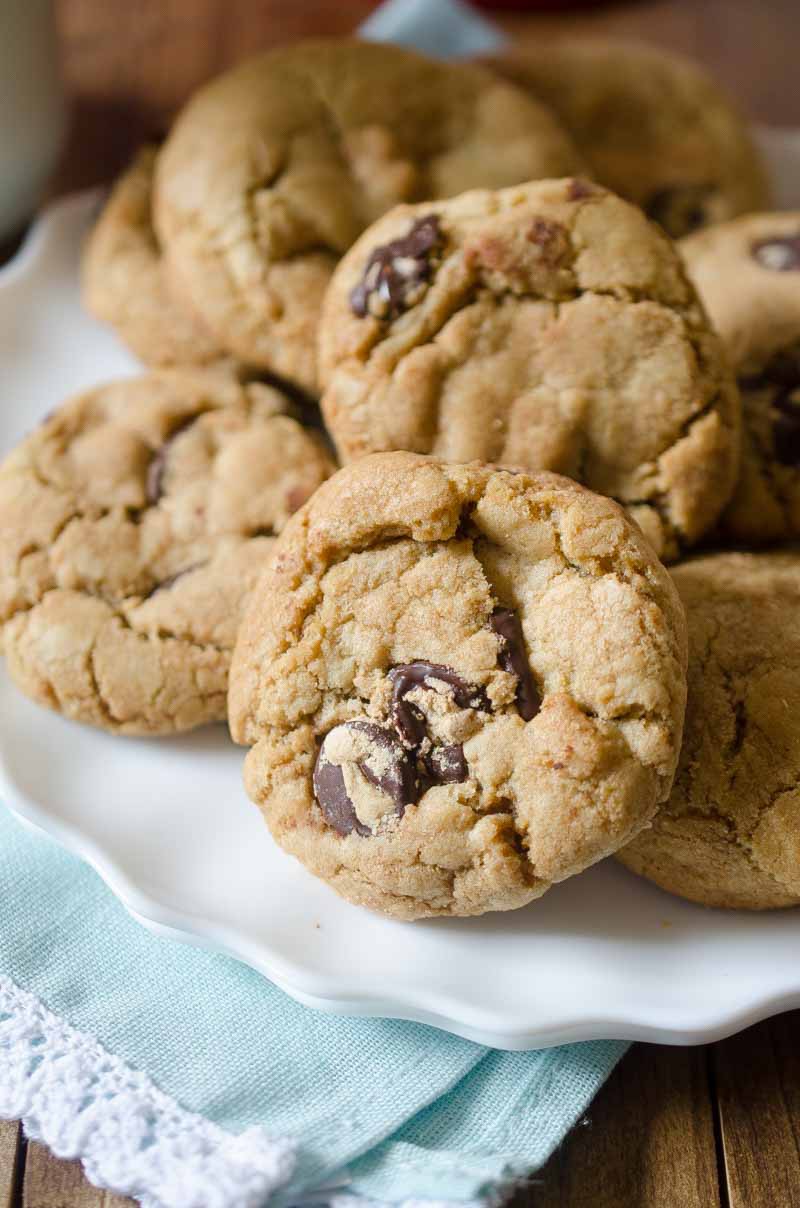 Biscoff and Dark Chocolate Chip Cookies