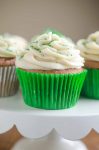 Bailey's Cupcakes are a decadent bailey's dessert with moist cake and sweet coffee frosting. A perfect dessert for St. Paddy's Day!