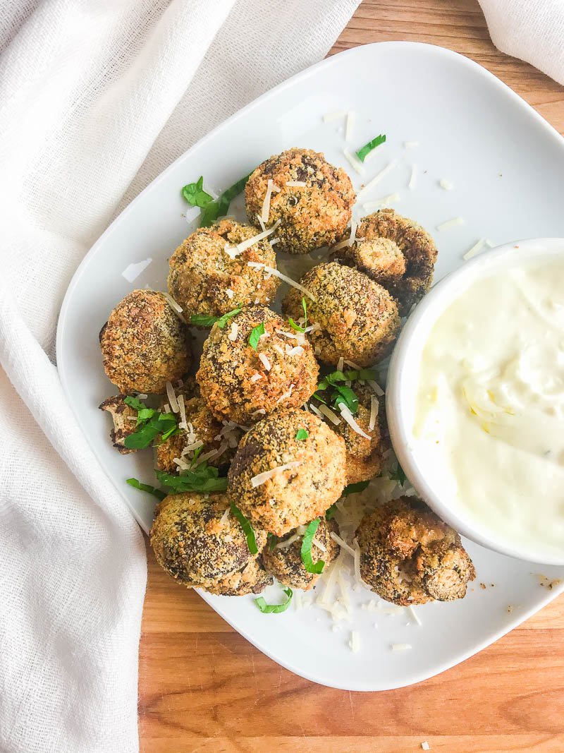 Air Fryer Mushrooms-image