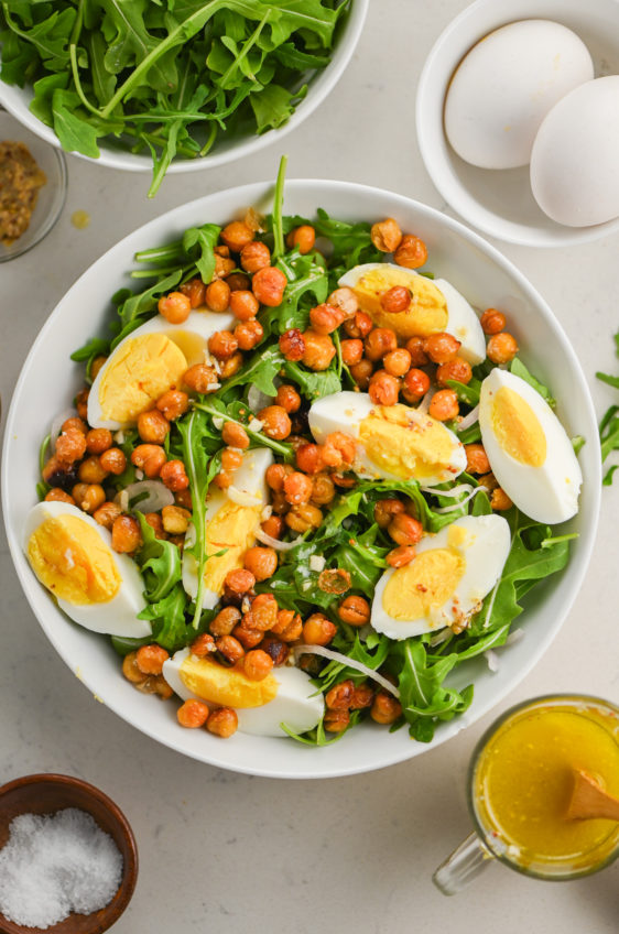 Arugula Chickpea Salad