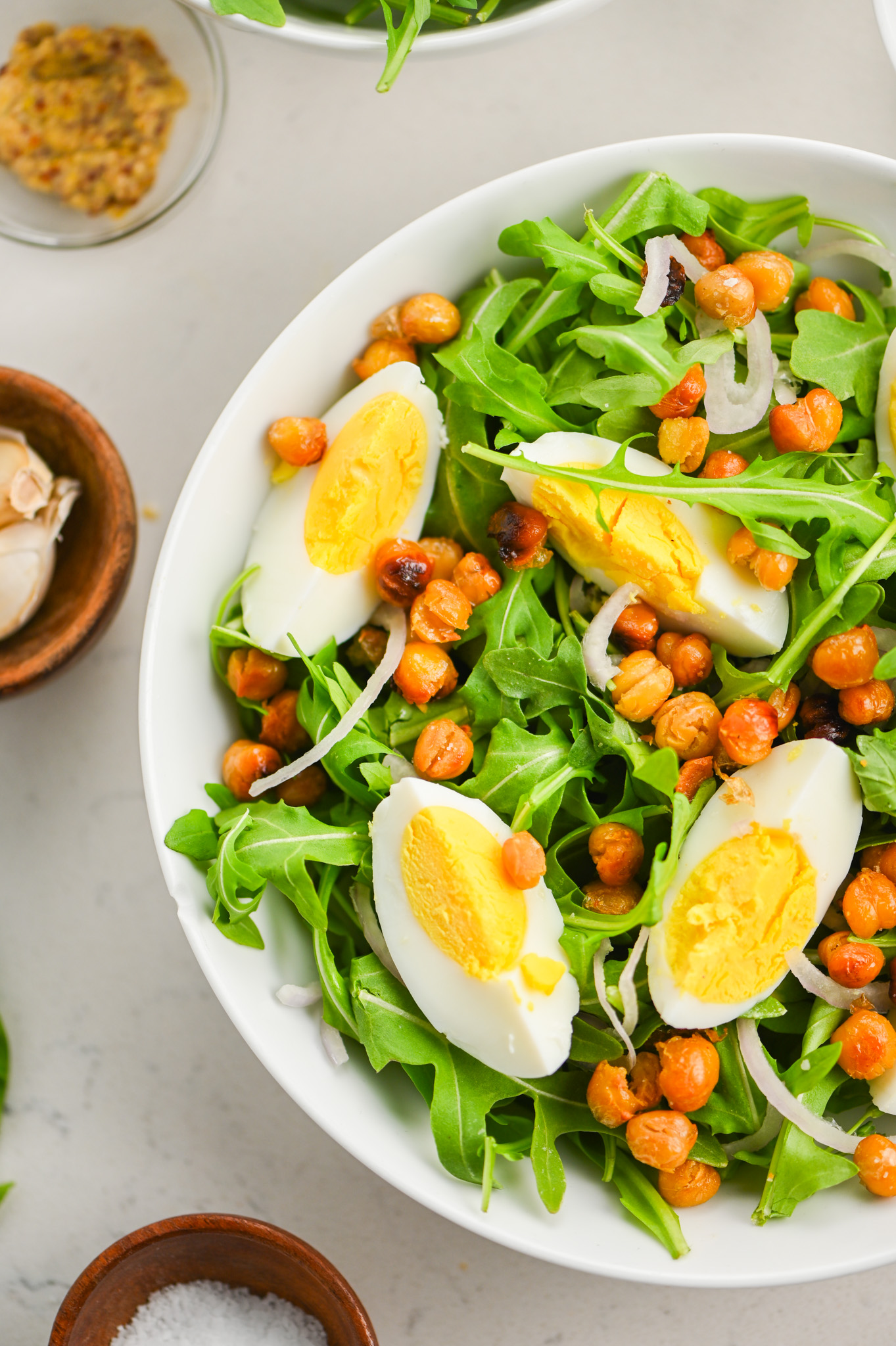 Arugula Chickpea Salad