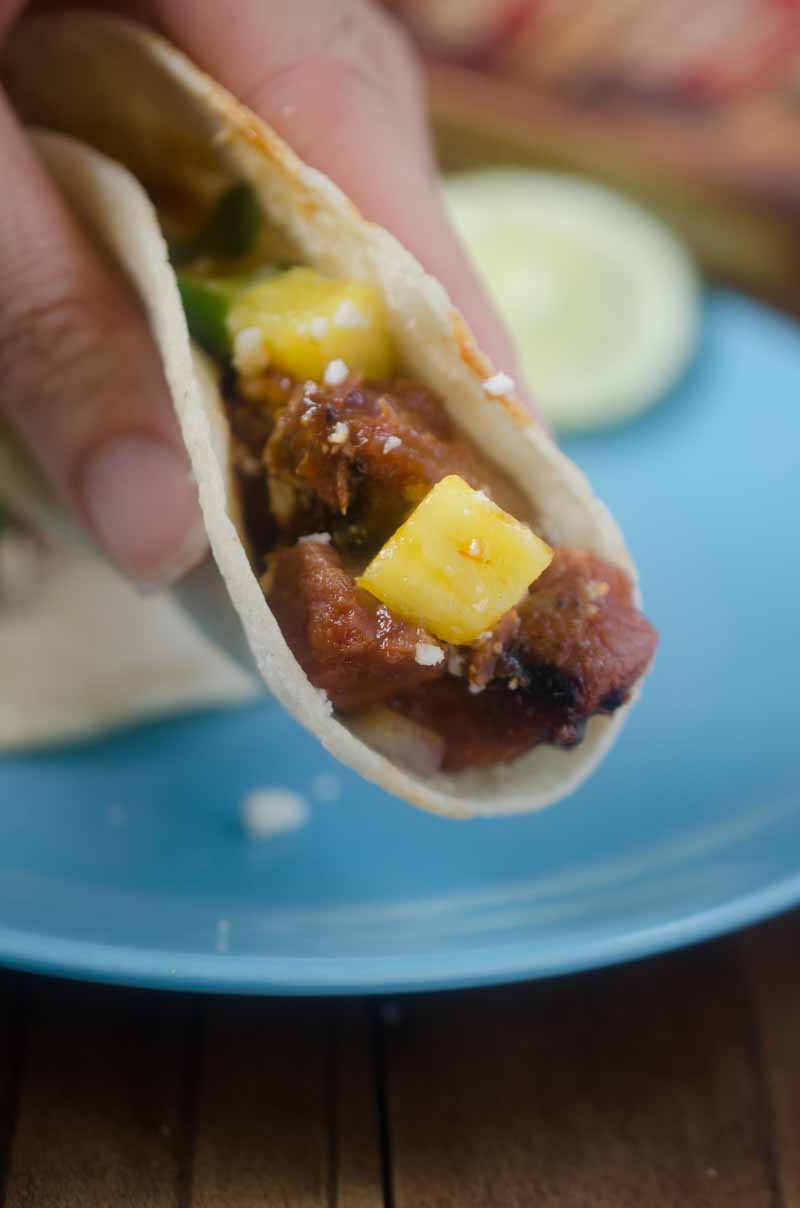 BBQ Brisket Tacos with Pineapple Salsa Life's Ambrosia
