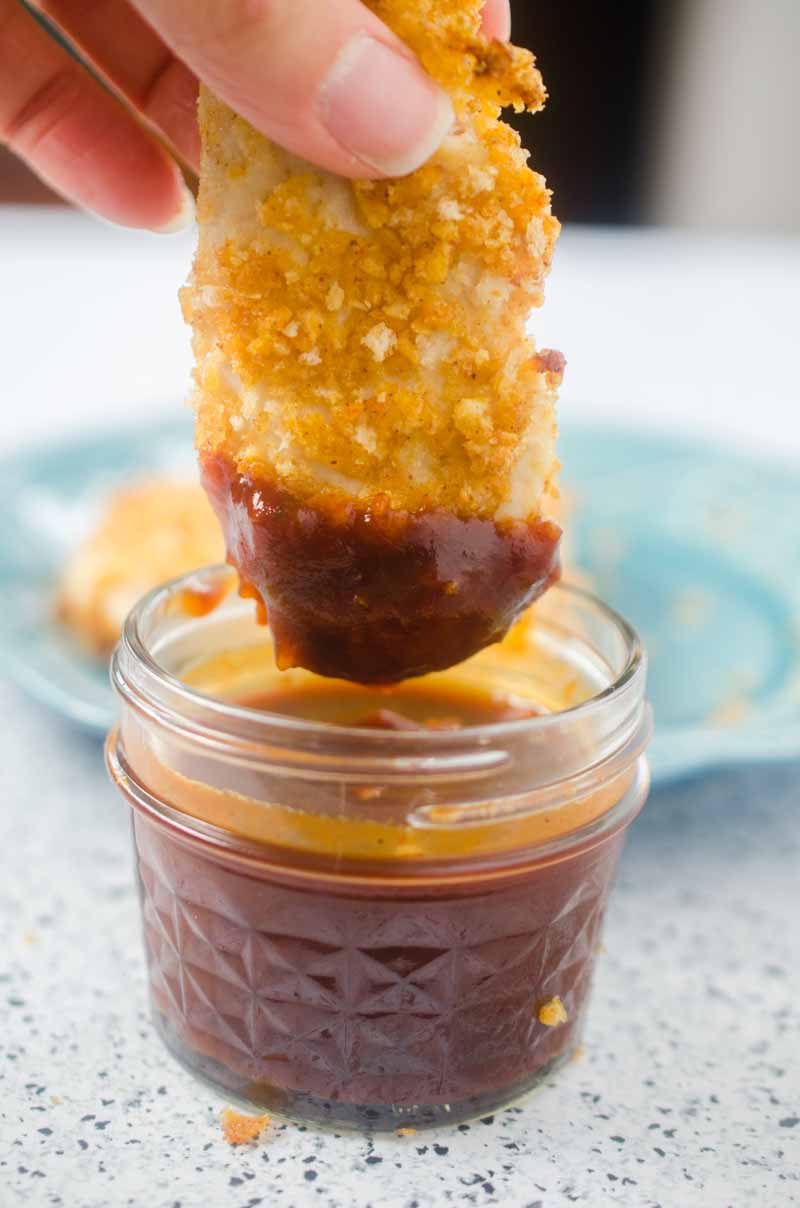 BBQ Chip Crusted Chicken Tenders Life's Ambrosia