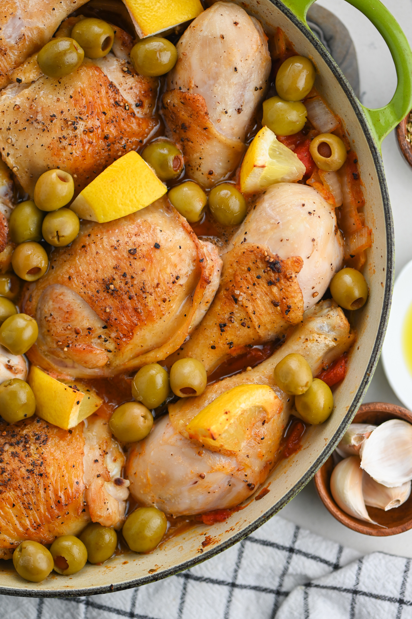 Chicken with Tomatoes & Olives