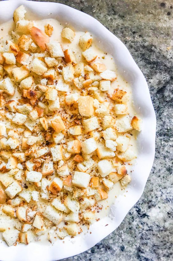 Oven Baked Macaroni And Cheese is a classic comfort food side dish. This easy mac n' cheese recipe is creamy and cheesy, topped with bread crumbs and baked.