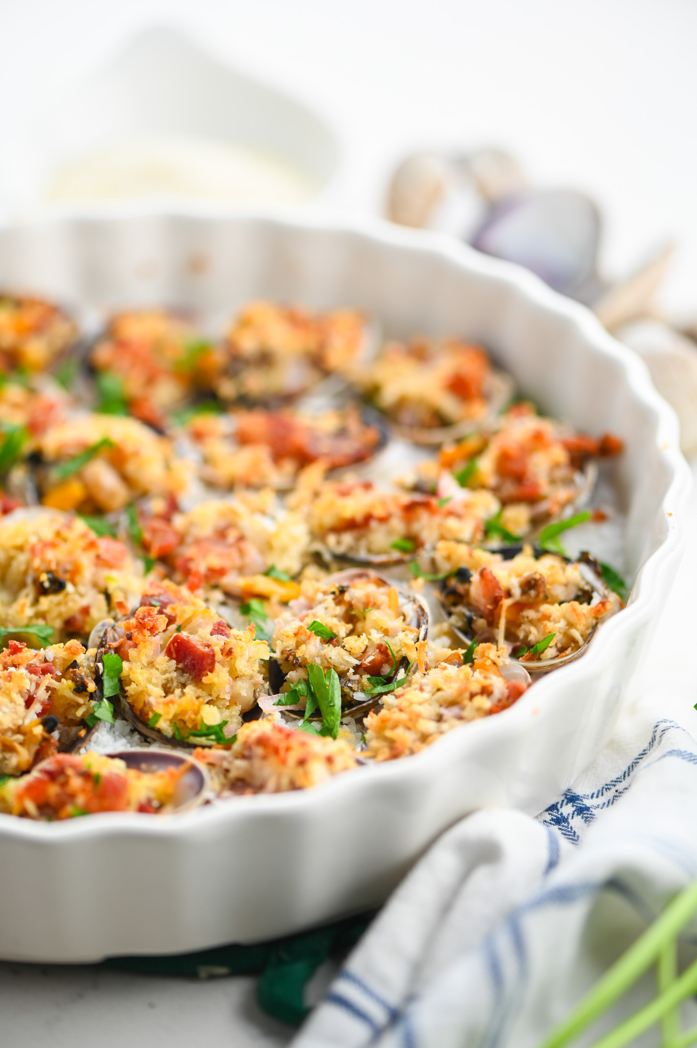 Stuffed Baked Clams