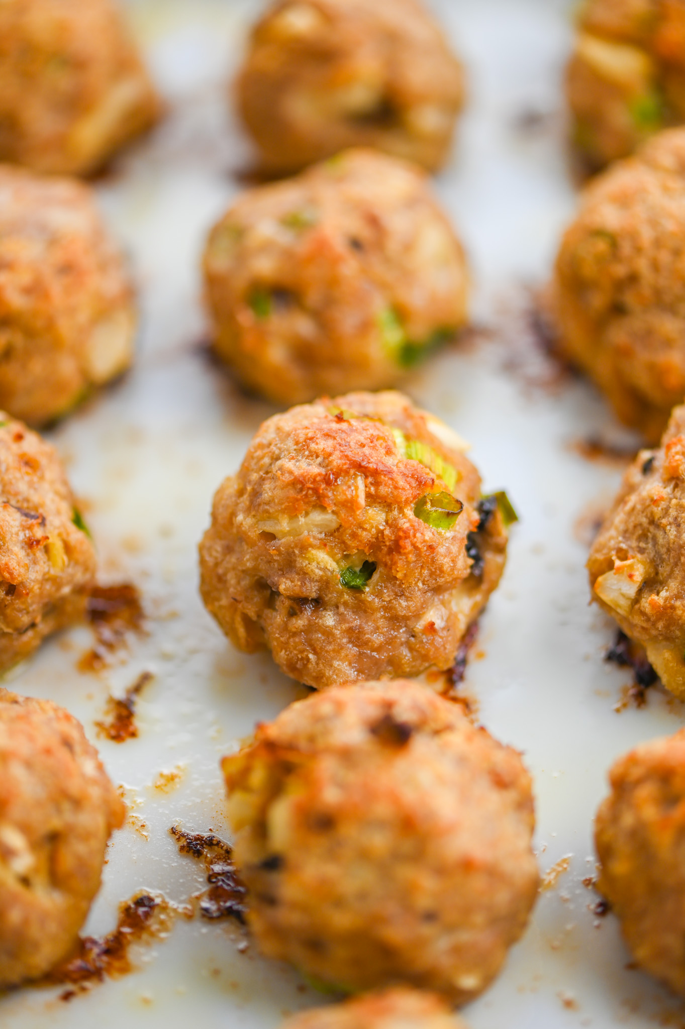 Baked Turkey Meatballs