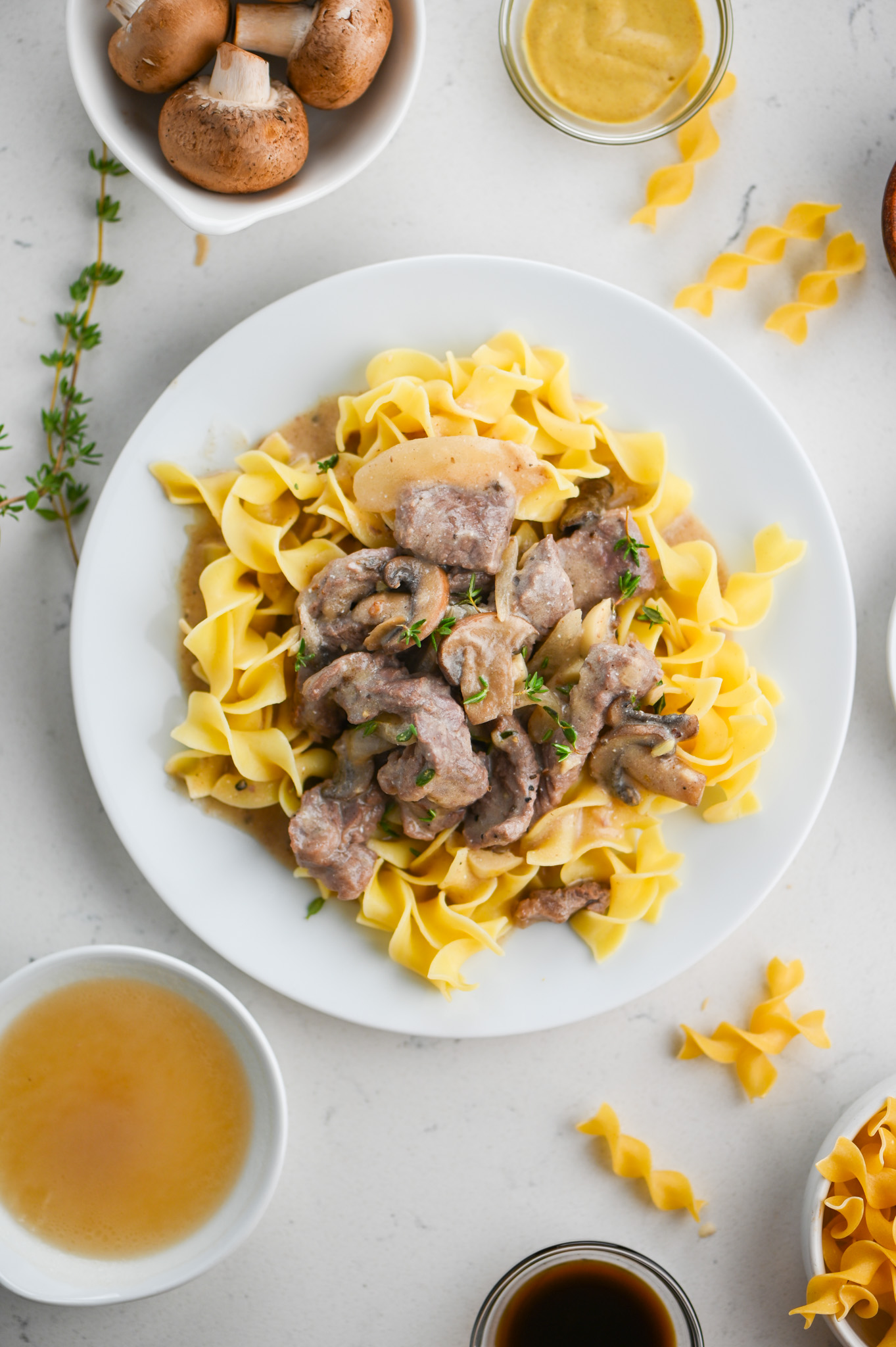 Beef Stroganoff
