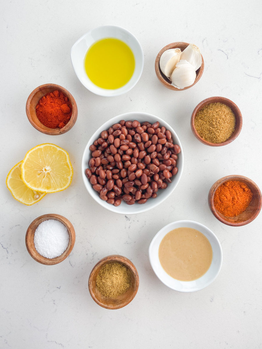 Black Bean Hummus Ingredients