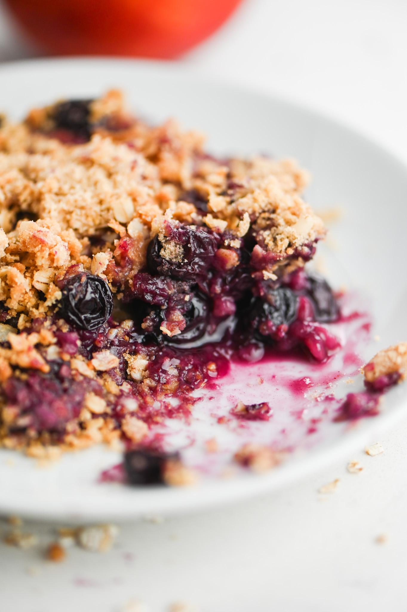 Blueberry Nectarine Crisp