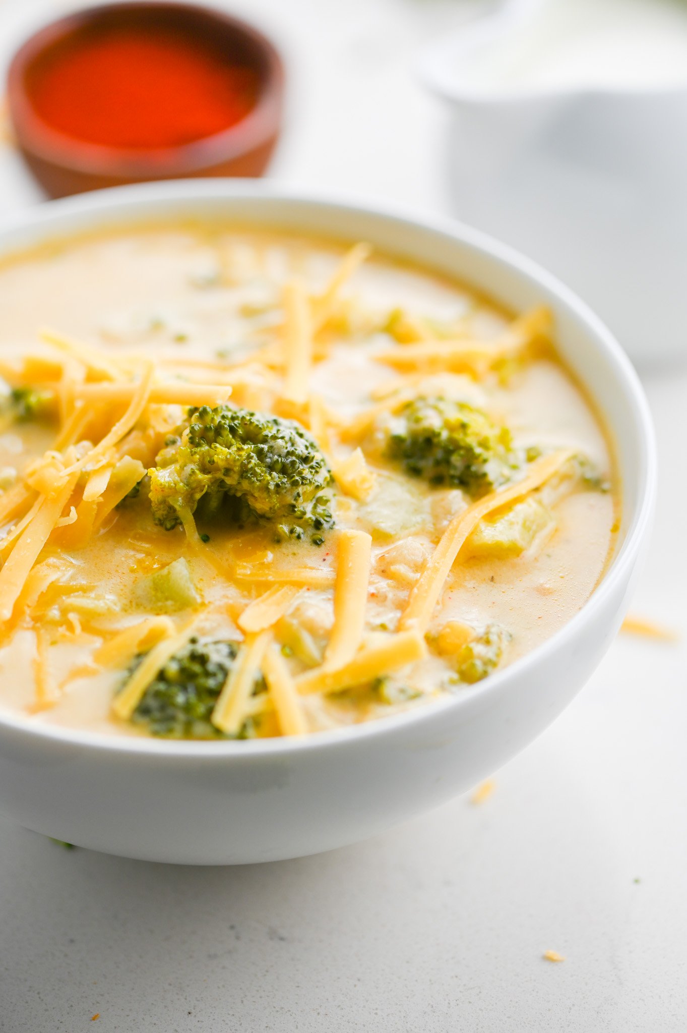 Broccoli and Cheddar Soup Recipe Life's Ambrosia