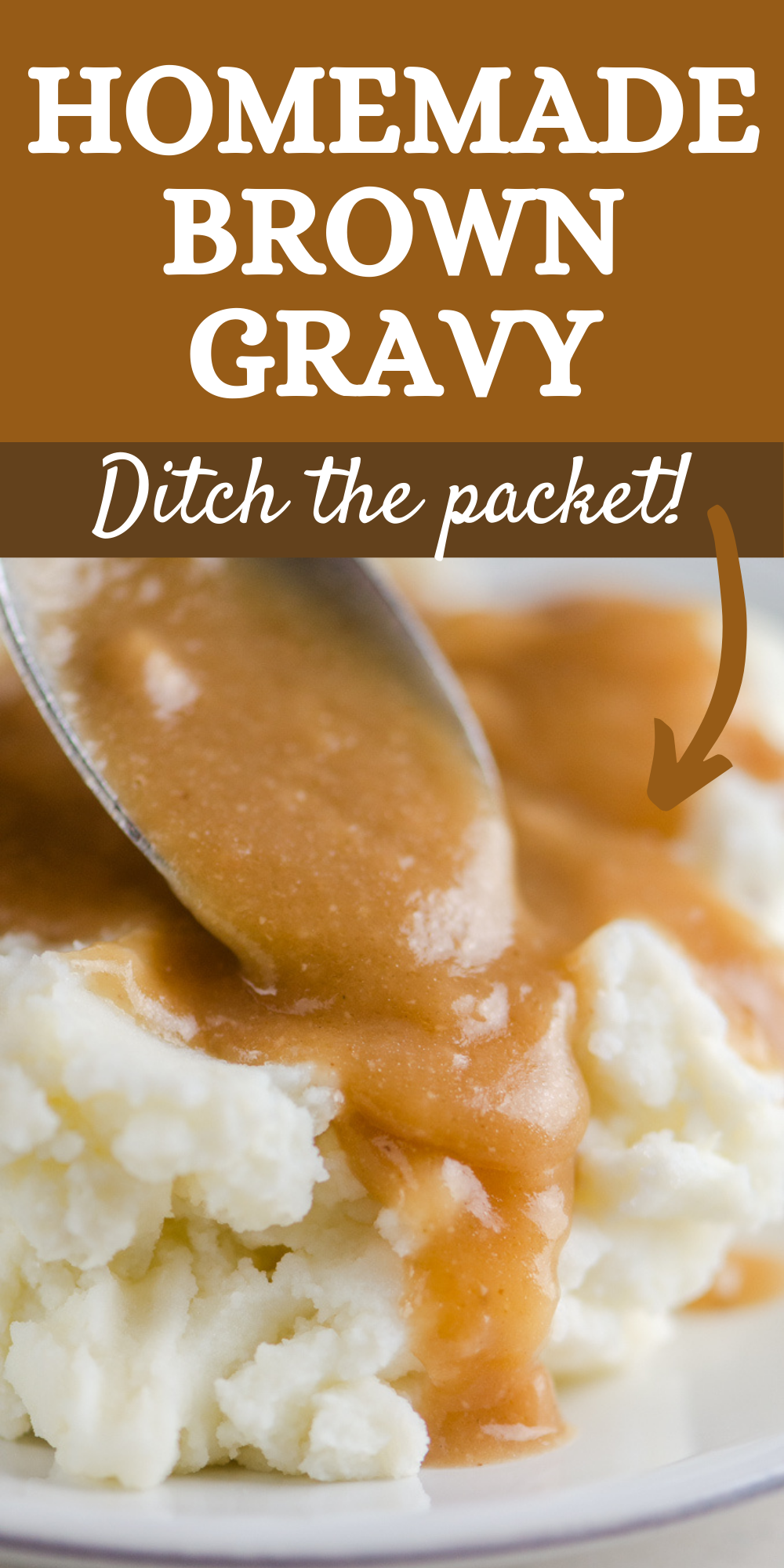 Homemade Brown Gravy without Mix Recipe Life's Ambrosia