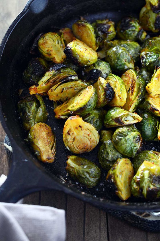 Cajun Roasted Brussels Sprouts - Life's Ambrosia