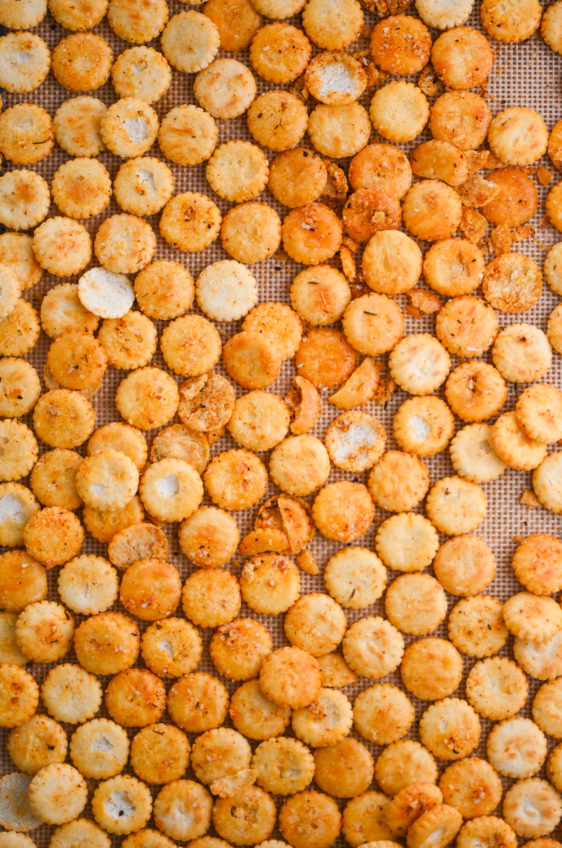 Cajun Seasoned Oyster Crackers