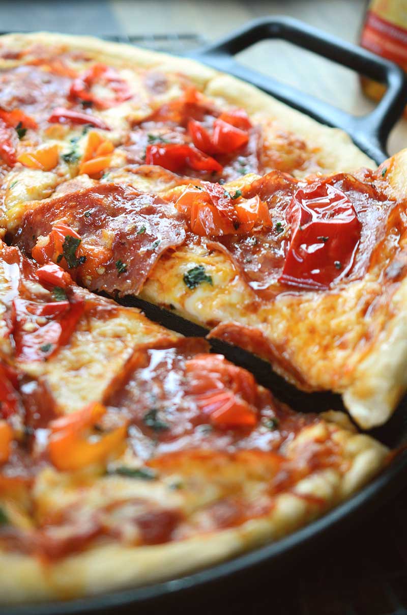 Calabrese Honey Pizza Life's Ambrosia