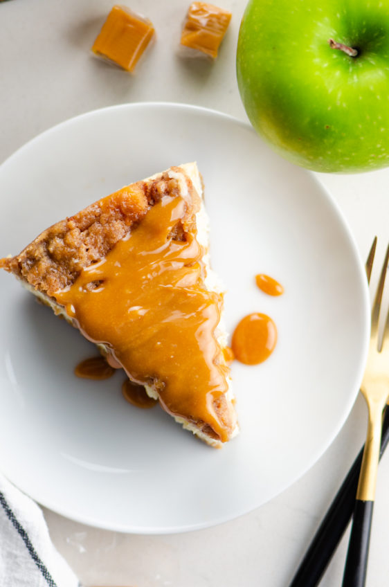 Caramel Apple Cheesecake