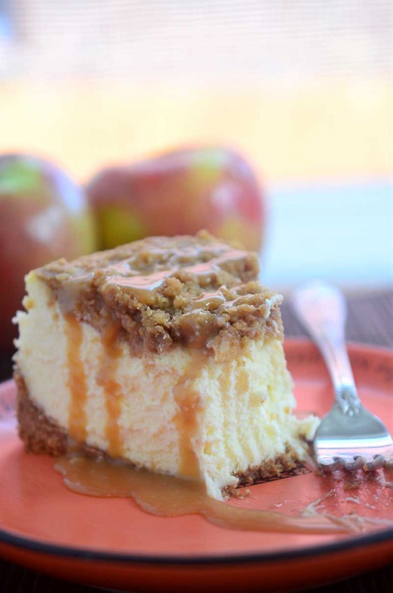 Caramel Apple Pie Cheesecake Life's Ambrosia