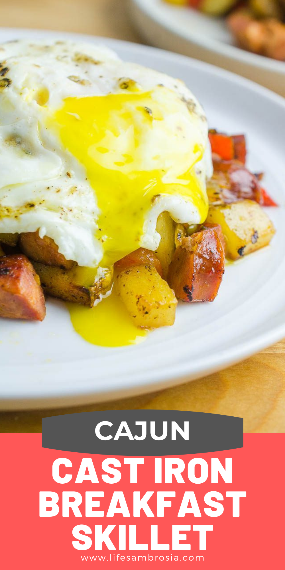 Cajun Cast Iron Breakfast Skillet Recipe Life's Ambrosia