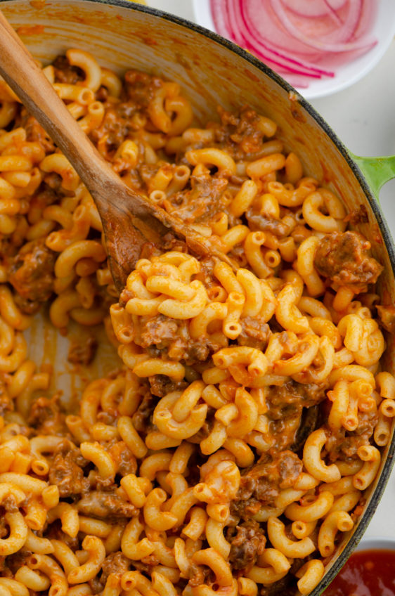 Cheesy Taco Pasta