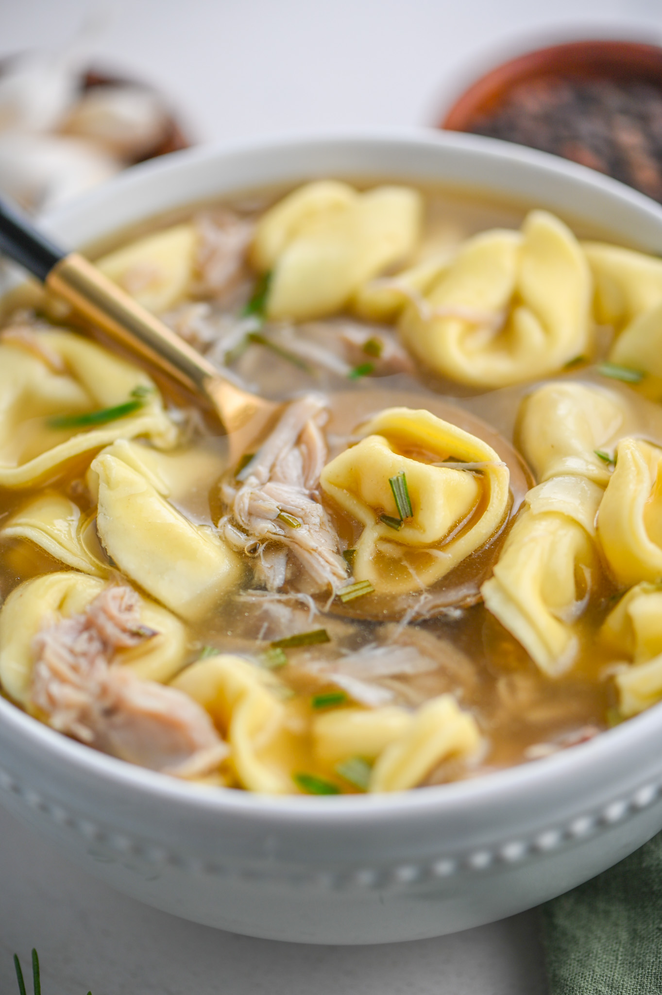 Chicken Tortellini Soup