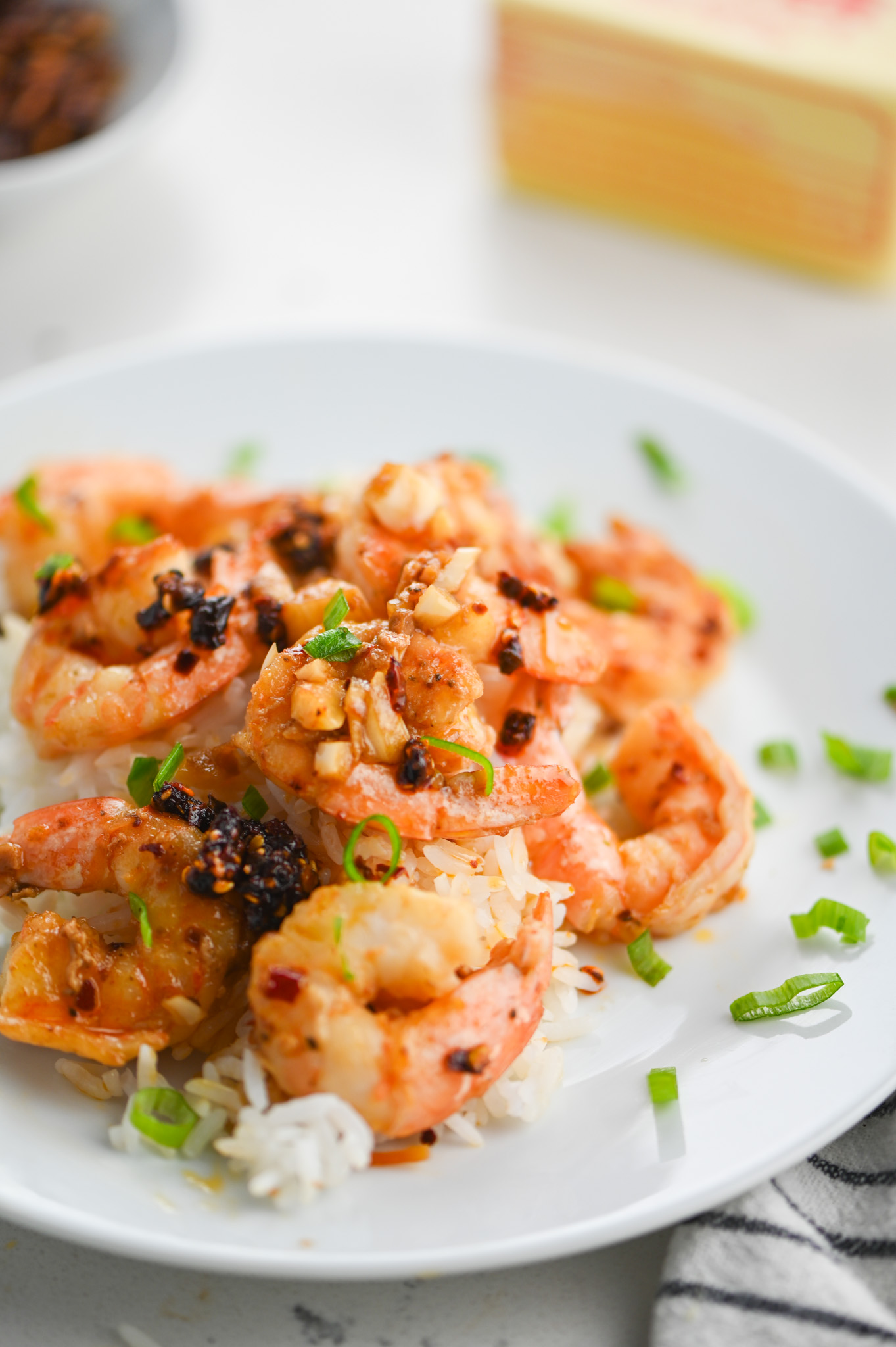 Chili Crisp Shrimp