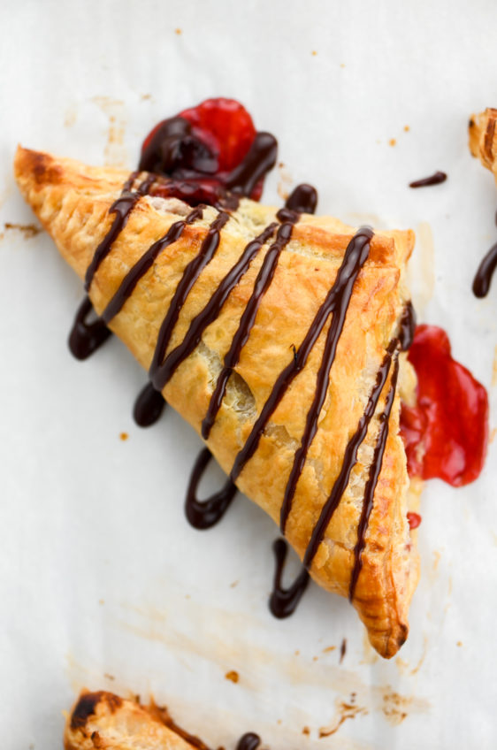 Chocolate Cherry Turnovers