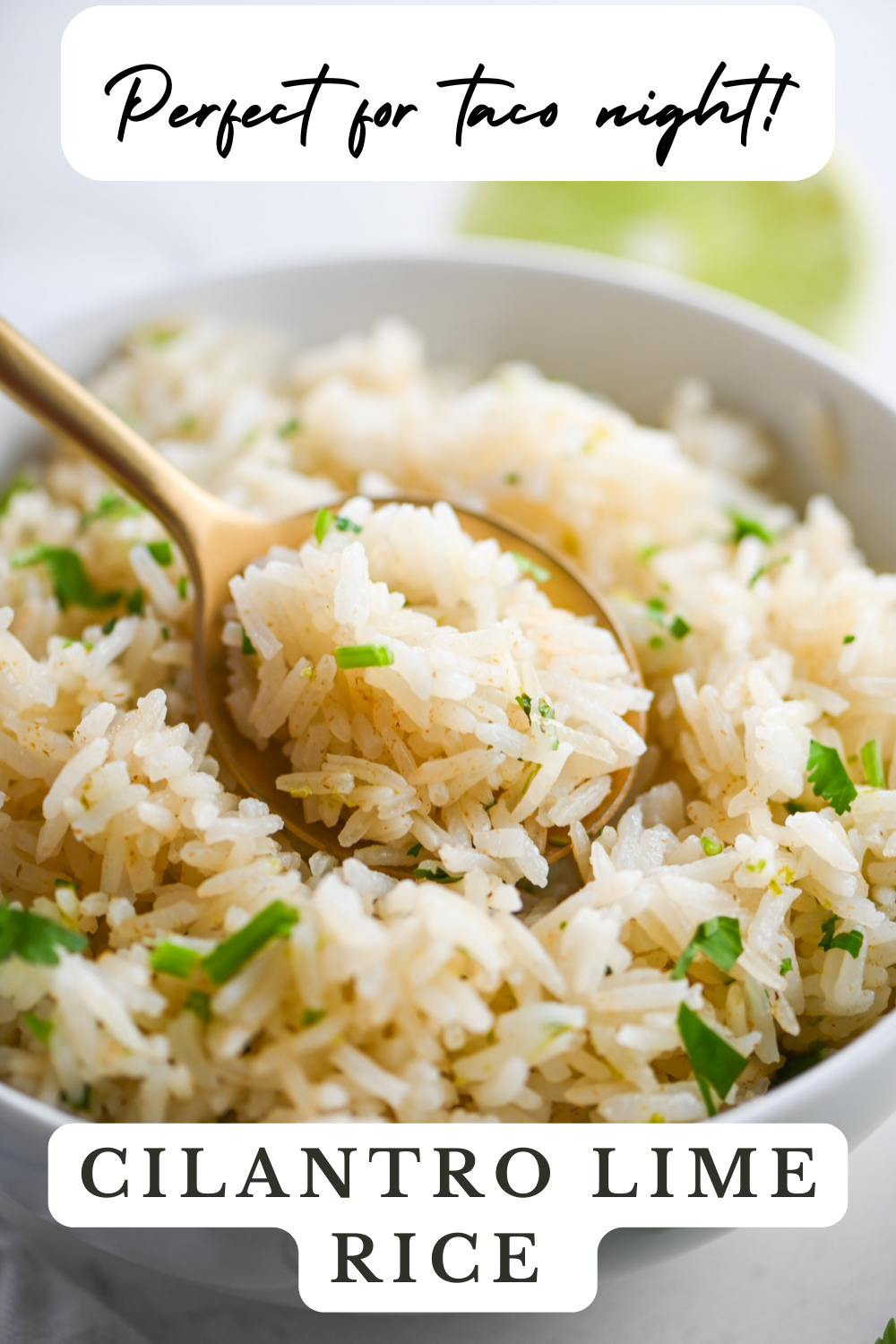 Cilantro Lime Rice — Pin this recipe