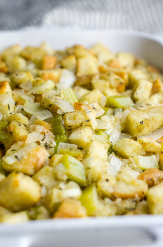 Easy Homemade Stuffing from Scratch