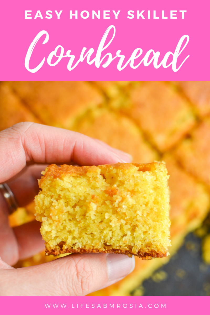 Honeyed Skillet Cornbread, Recipes