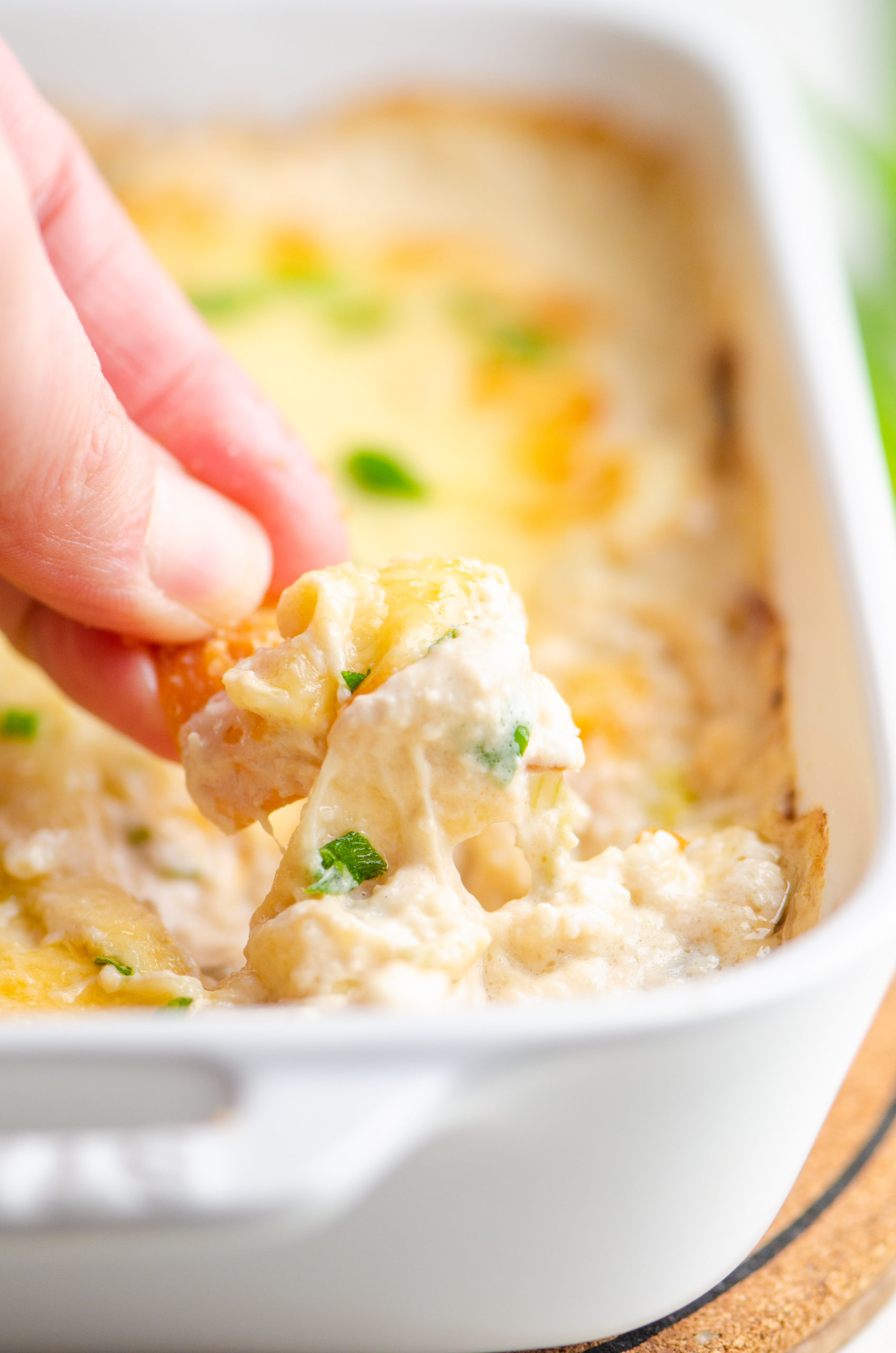 Gluten Free Crab Rangoon Dip