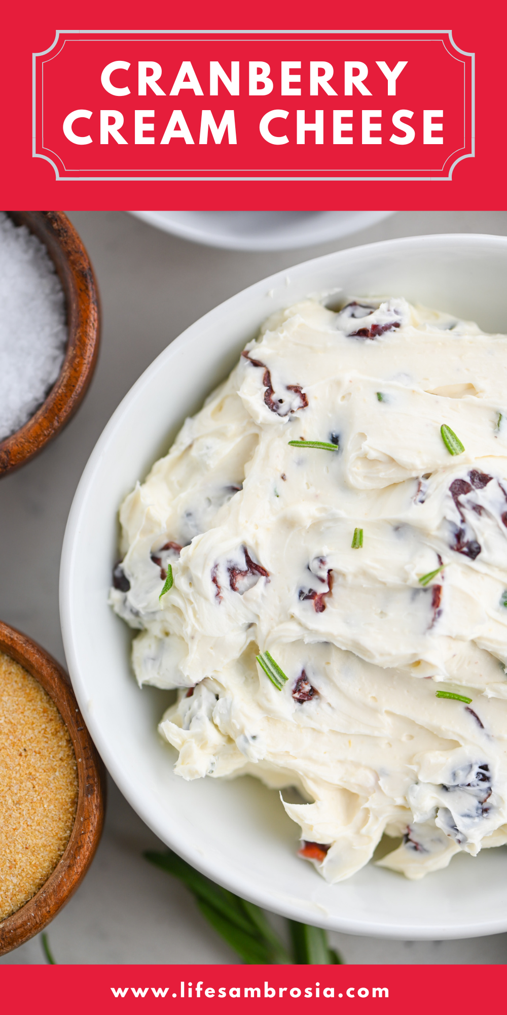 Cranberry Cream Cheese Life's Ambrosia