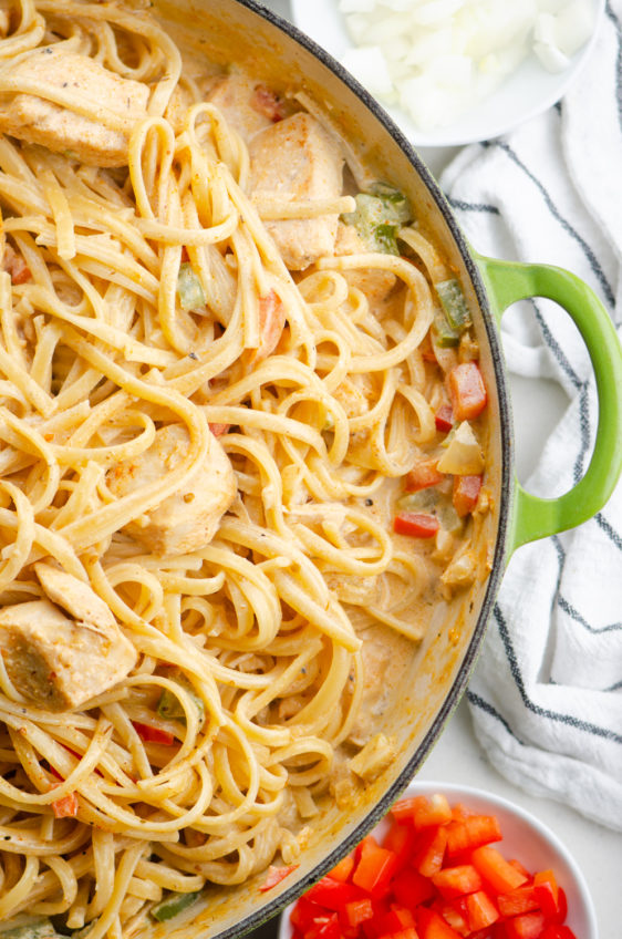 Creamy Cajun Chicken Pasta