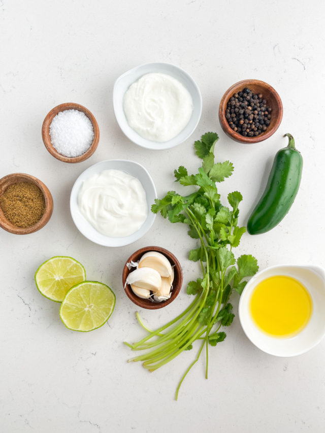 Creamy Cilantro Sauce Recipe Life's Ambrosia