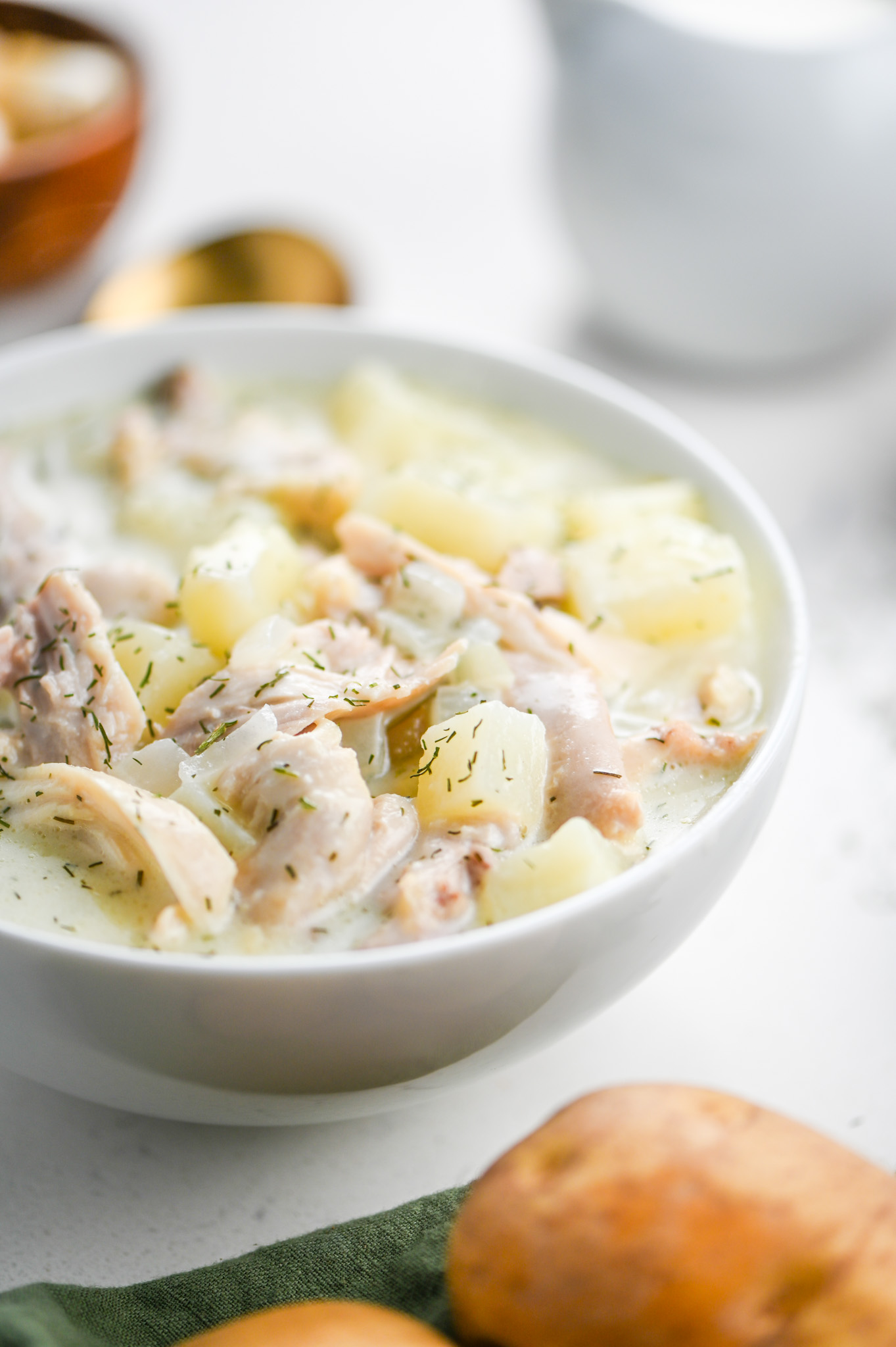 Creamy Dill Chicken Soup
