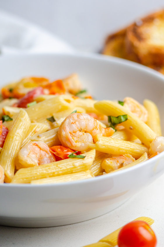 Creamy Shrimp Pasta Recipe | Life's Ambrosia