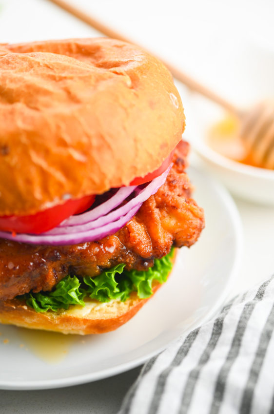 Honey Kissed Crispy Chicken Sandwich thumbnail