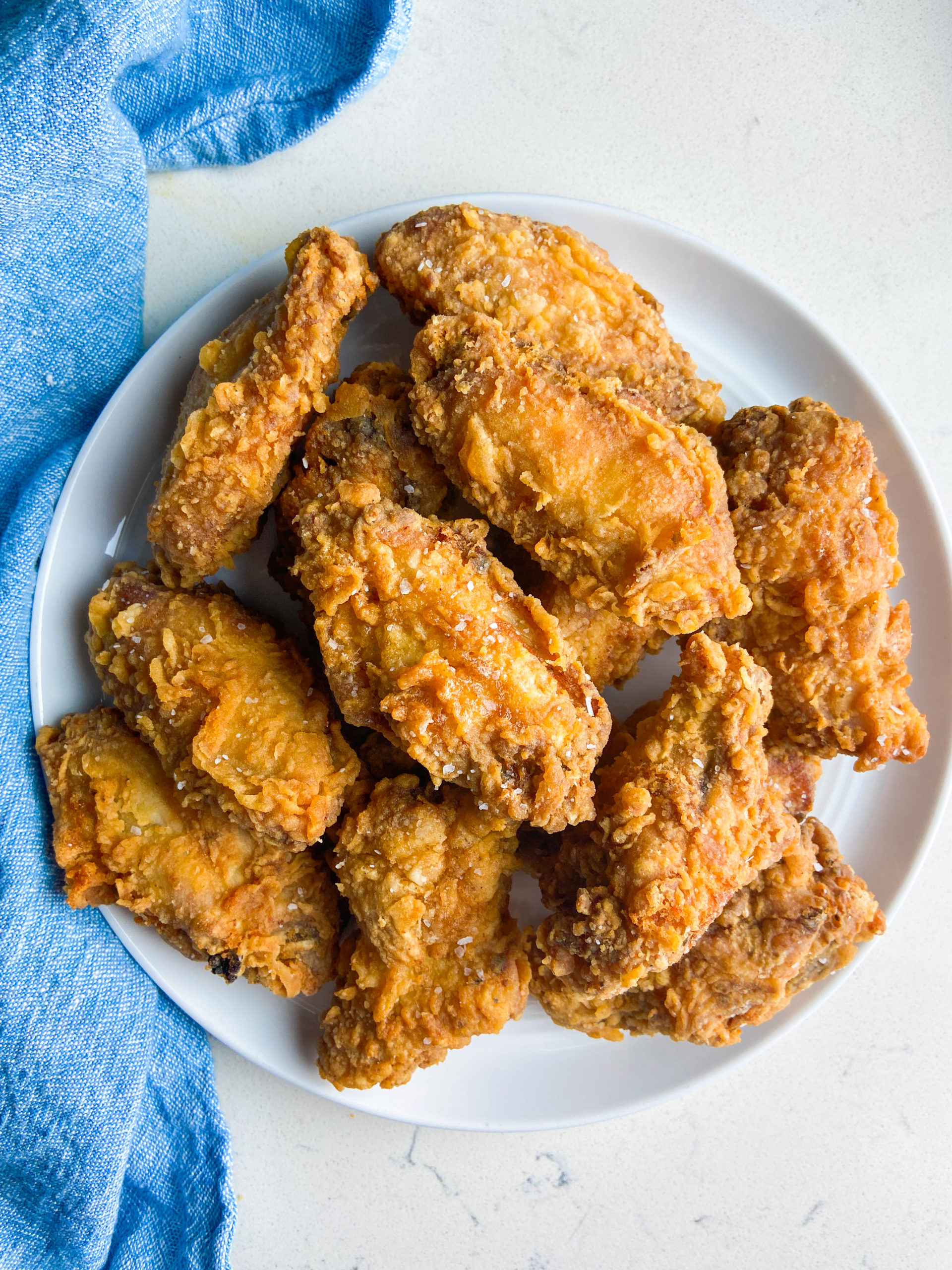 Quick Crispy Pan-Fried Chicken Wings - Savas Kitchen