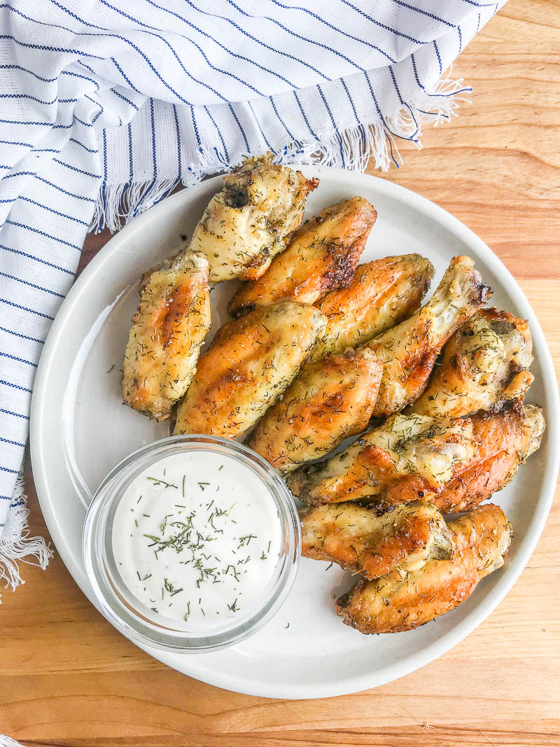 Dill Pickle Chicken Wings